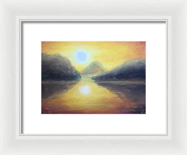 Passionate Sea - Framed Print