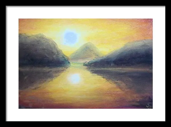 Passionate Sea - Framed Print
