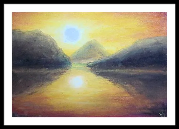 Passionate Sea - Framed Print