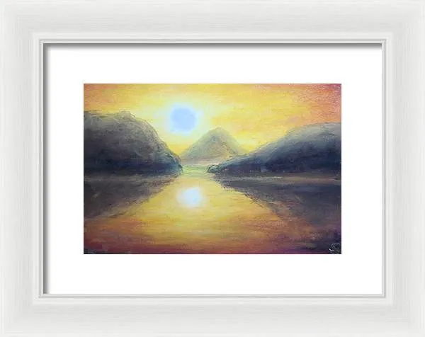 Passionate Sea - Framed Print