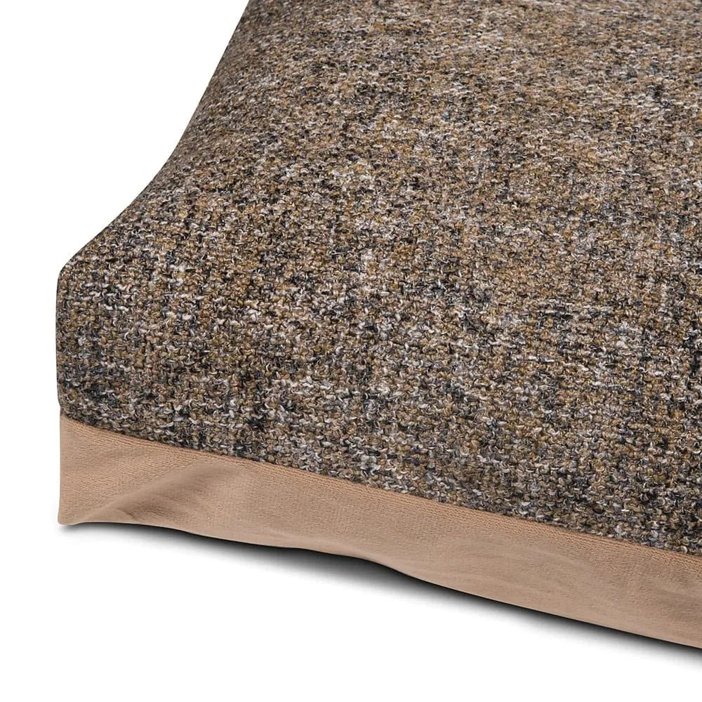 Pawpourri Premium Market Knife Edge Bed for Dogs (Brown)