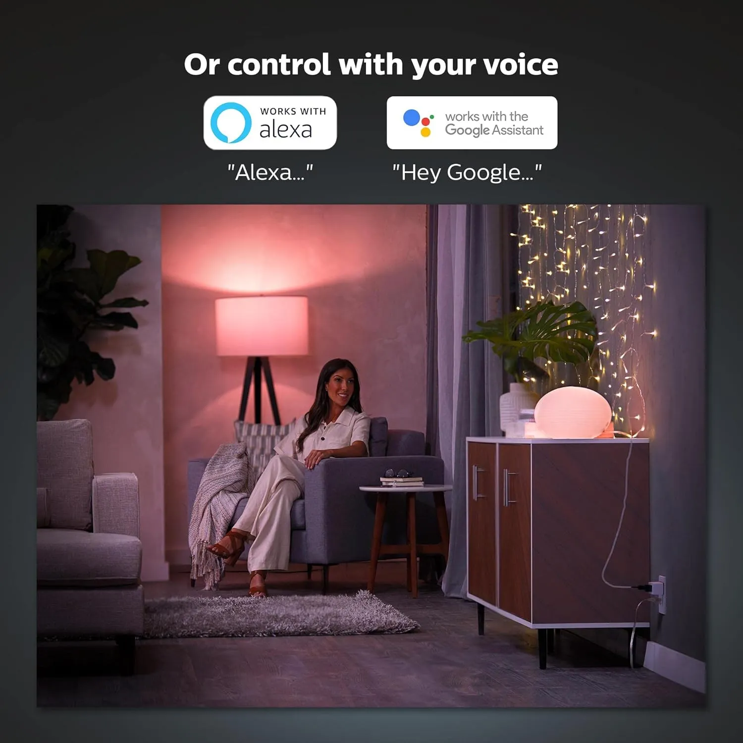 Philips Hue Smart Plug, White - 2 Pack - Turns Any Light Into a Smart Light - Control with Hue App - Compatible with Alexa, Google Assistant, and Apple HomeKit