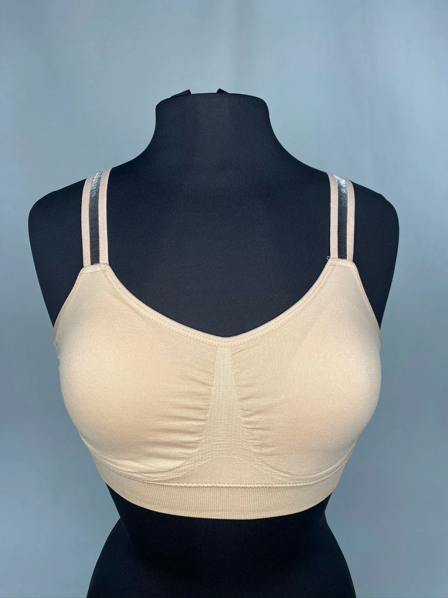 Plus Size Elastic Band Bras