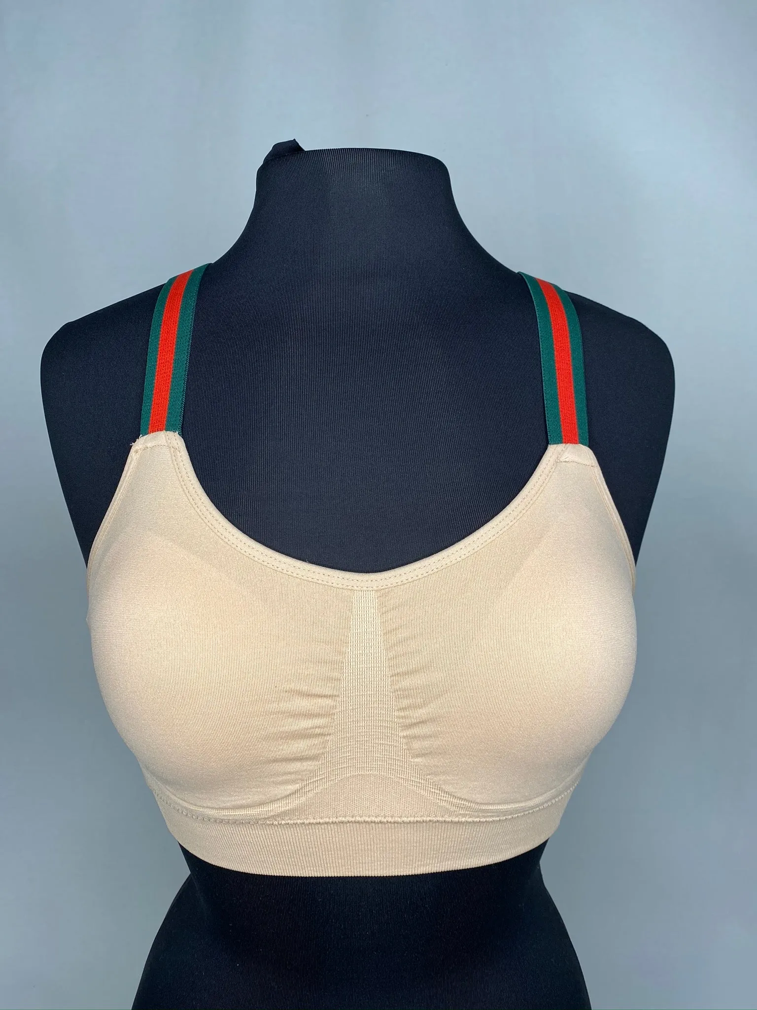 Plus Size Elastic Band Bras