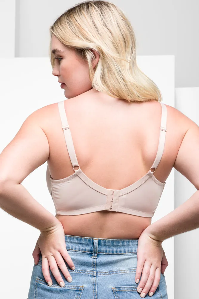 Plus Size T-Shirt Bra Natural
