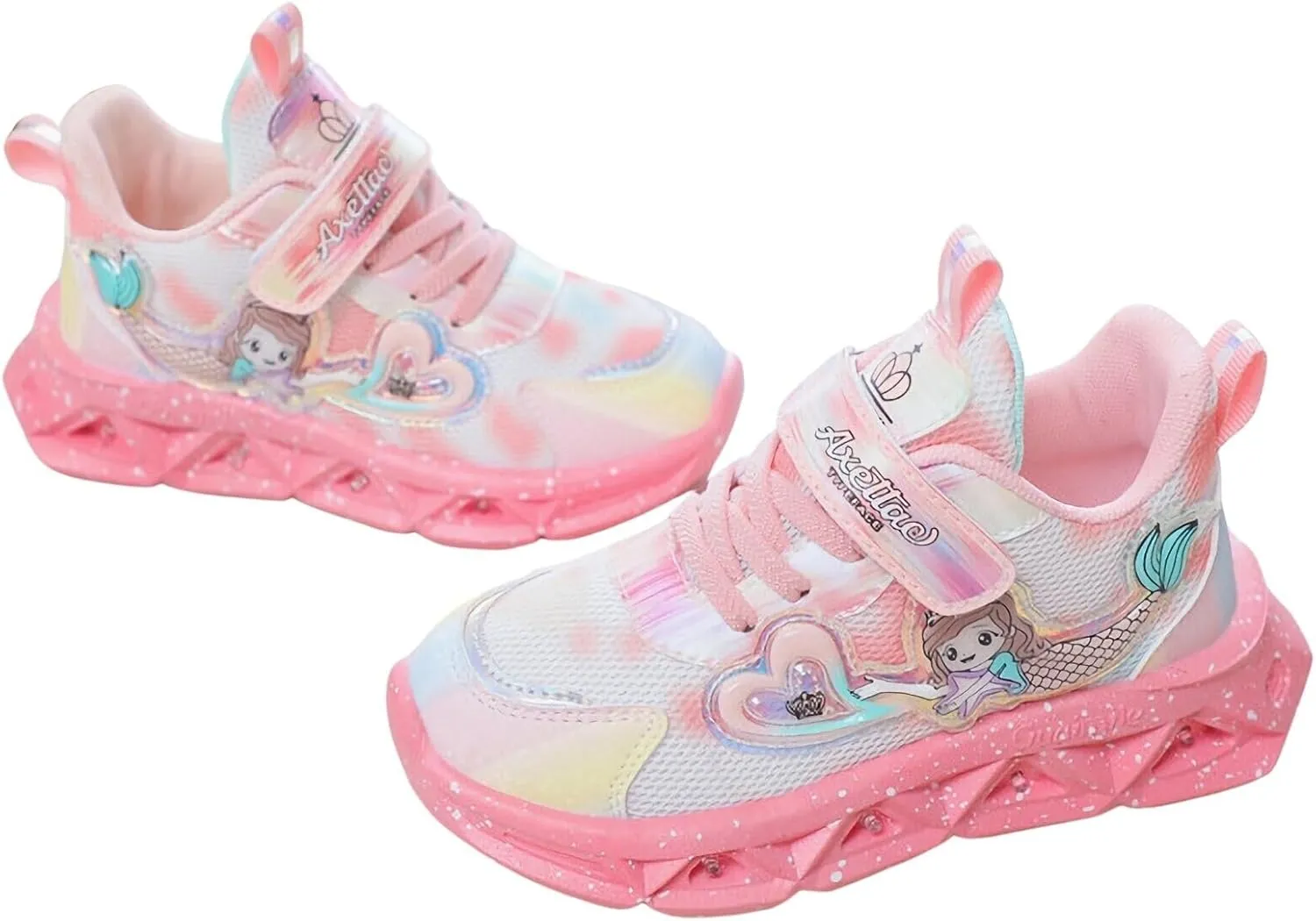 Princess Sneakers for Girls Light Up Shoes Zapatos para Nias Baby Toddler Shoes Birthday Tenis para Nias Xmas