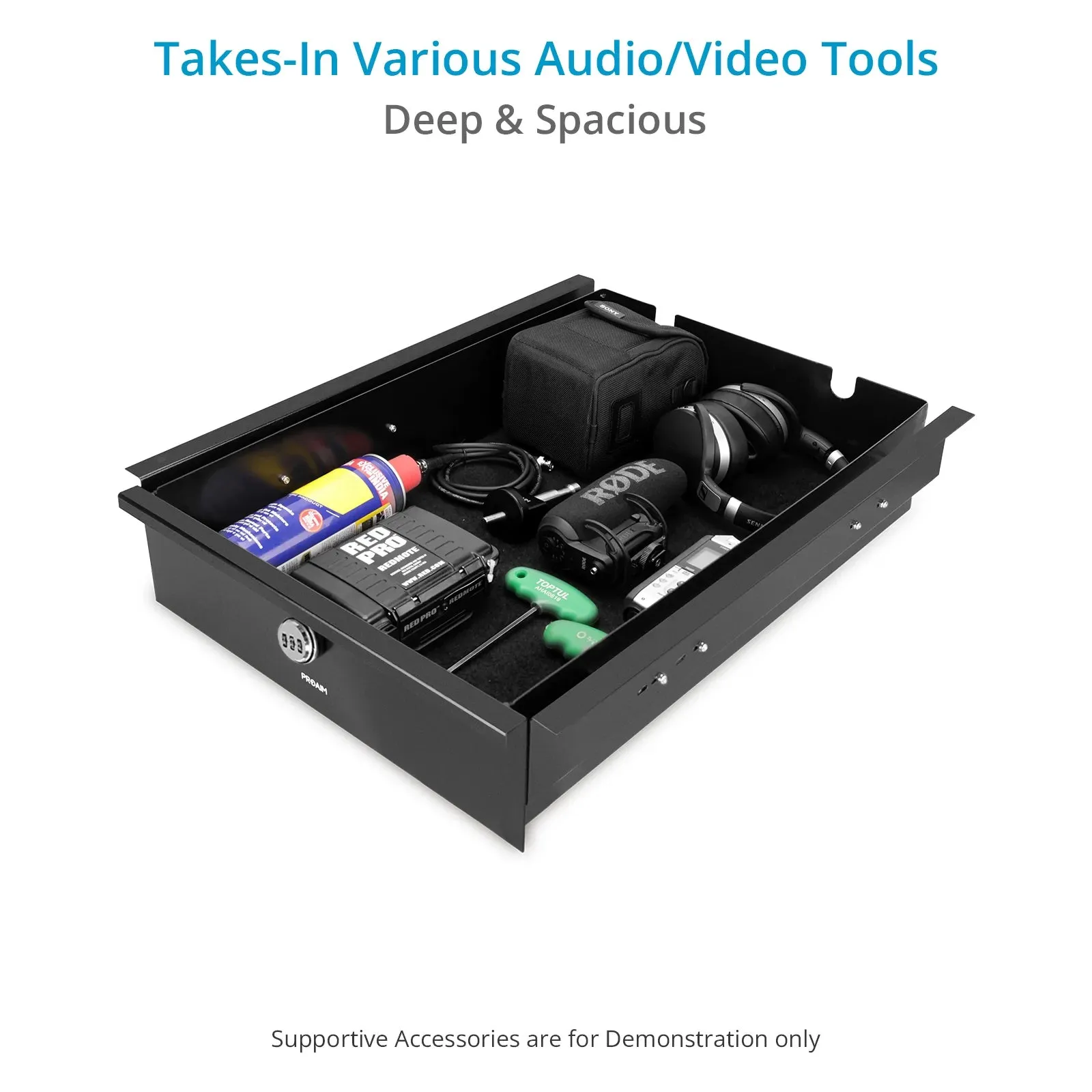 Proaim Smart Lock Drawer for Victor Series & Atlas Camera Production Cart