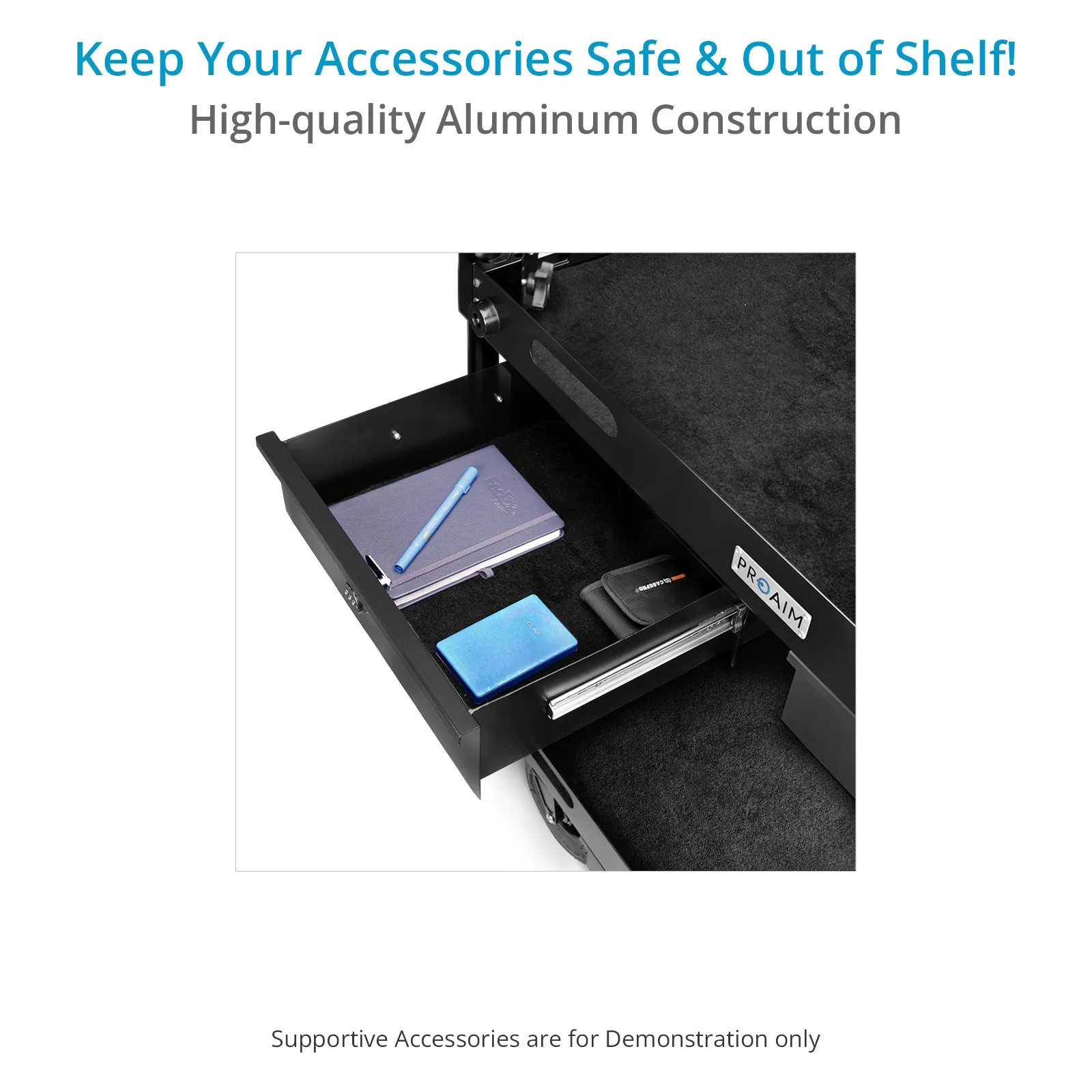 Proaim Smart Lock Drawer for Victor Series & Atlas Camera Production Cart