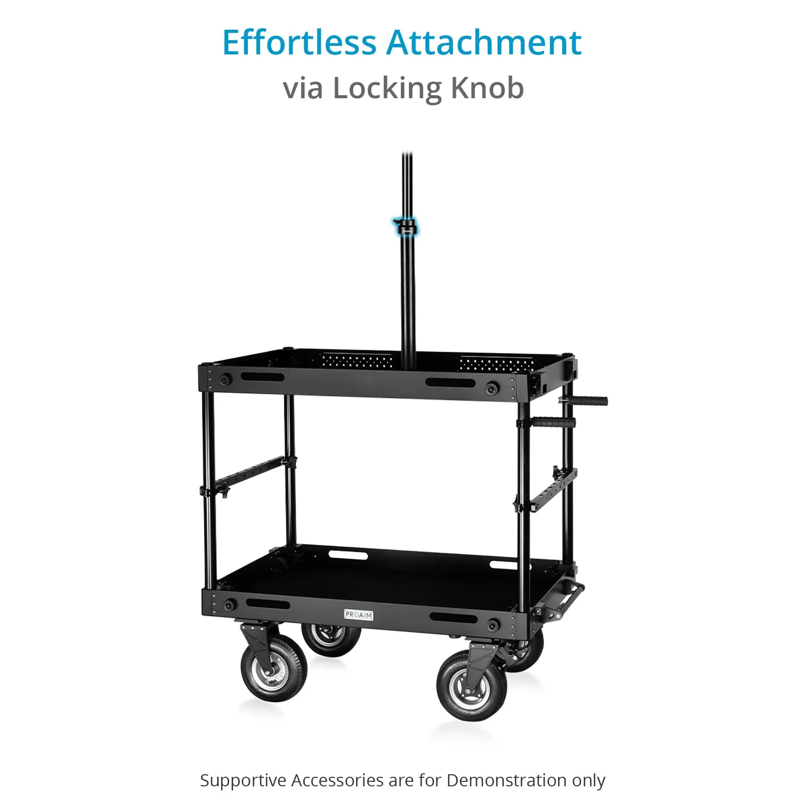Proaim Umbrella (84) with Holder Stand for Video Production Camera Cart