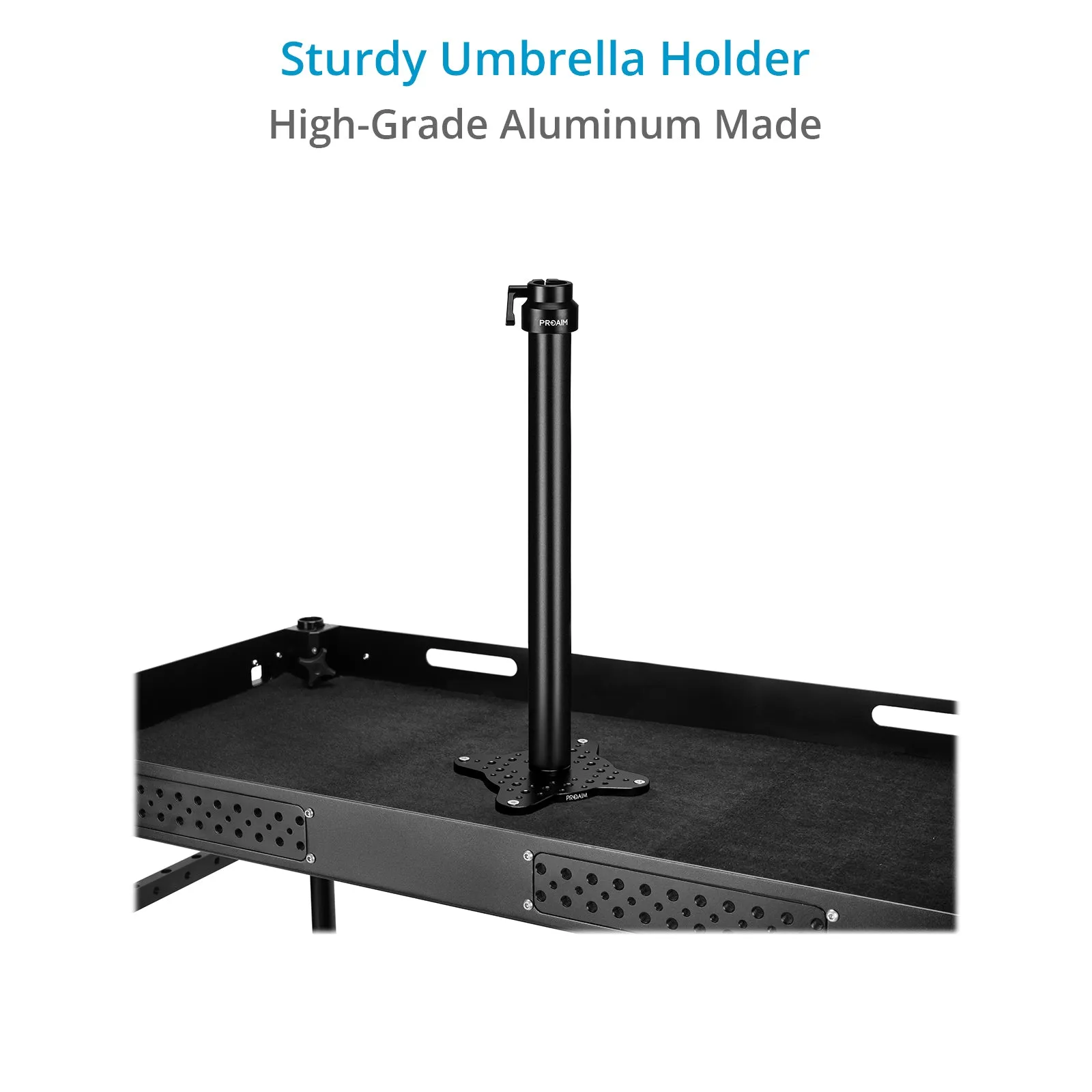 Proaim Umbrella (84) with Holder Stand for Video Production Camera Cart