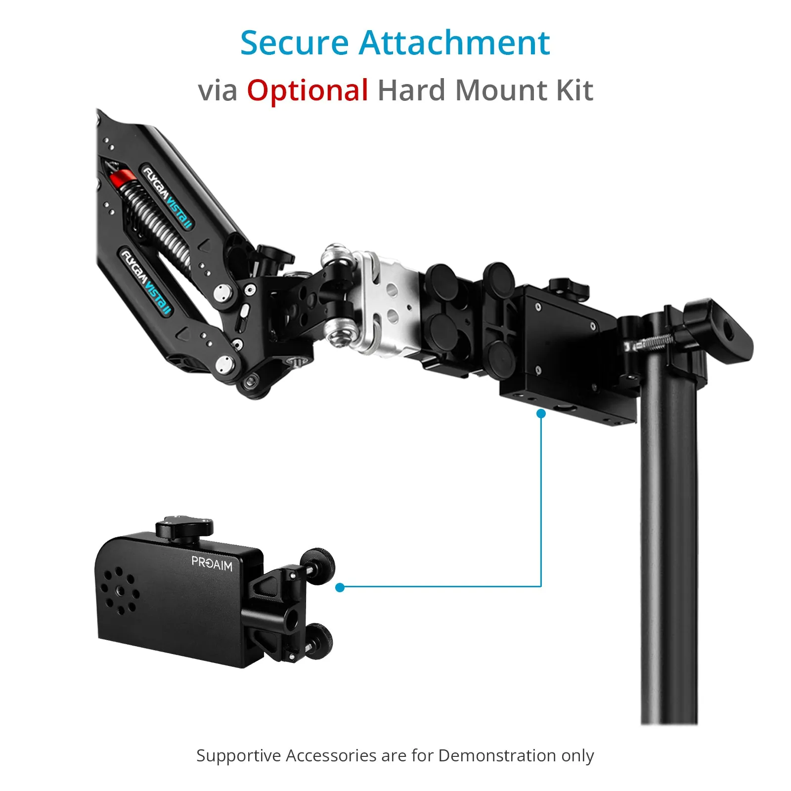 Proaim VSTA Socket Mount for Hard Mount Kit  for Proaim Vista Stabilizer Arm
