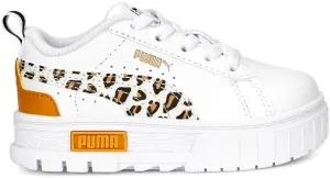 PUMA Infant Girls Mayze Wild Leopard Ac Slip On Sneakers Shoes Casual - White - Size 7 M