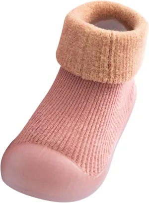 Puppy Slippers for Boys Girls Socks Slipper Soft Baby Boys Rubber Shoes Sole Boys Bedroom Slippers Size 3