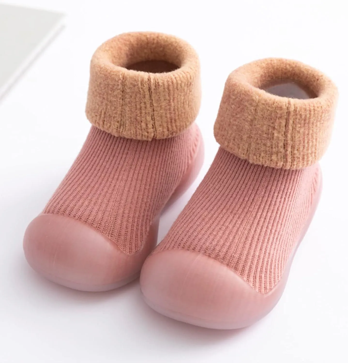 Puppy Slippers for Boys Girls Socks Slipper Soft Baby Boys Rubber Shoes Sole Boys Bedroom Slippers Size 3