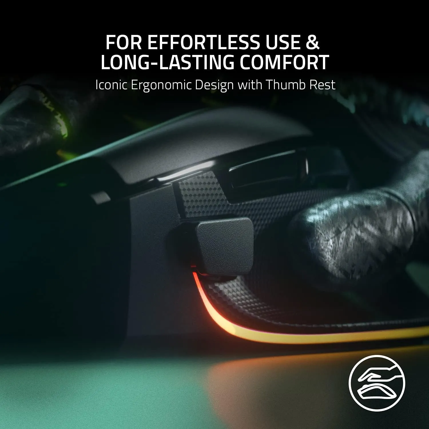 Razer Basilisk V3 - Ergonomic Wired Gaming Mouse