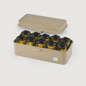 Reto Kodak 120 / 35mm Film Case - Beige
