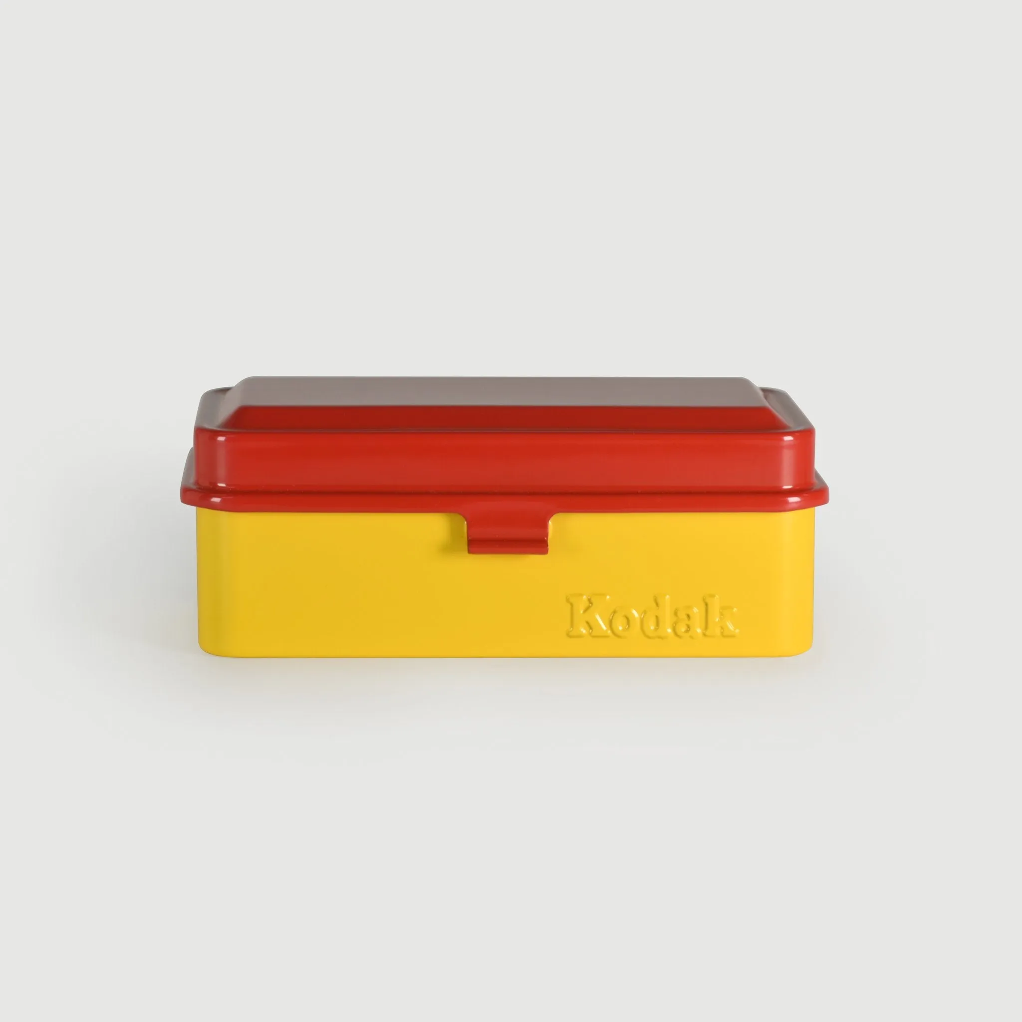 Reto Kodak 120 / 35mm Film Case - Red Lid / Yellow Body