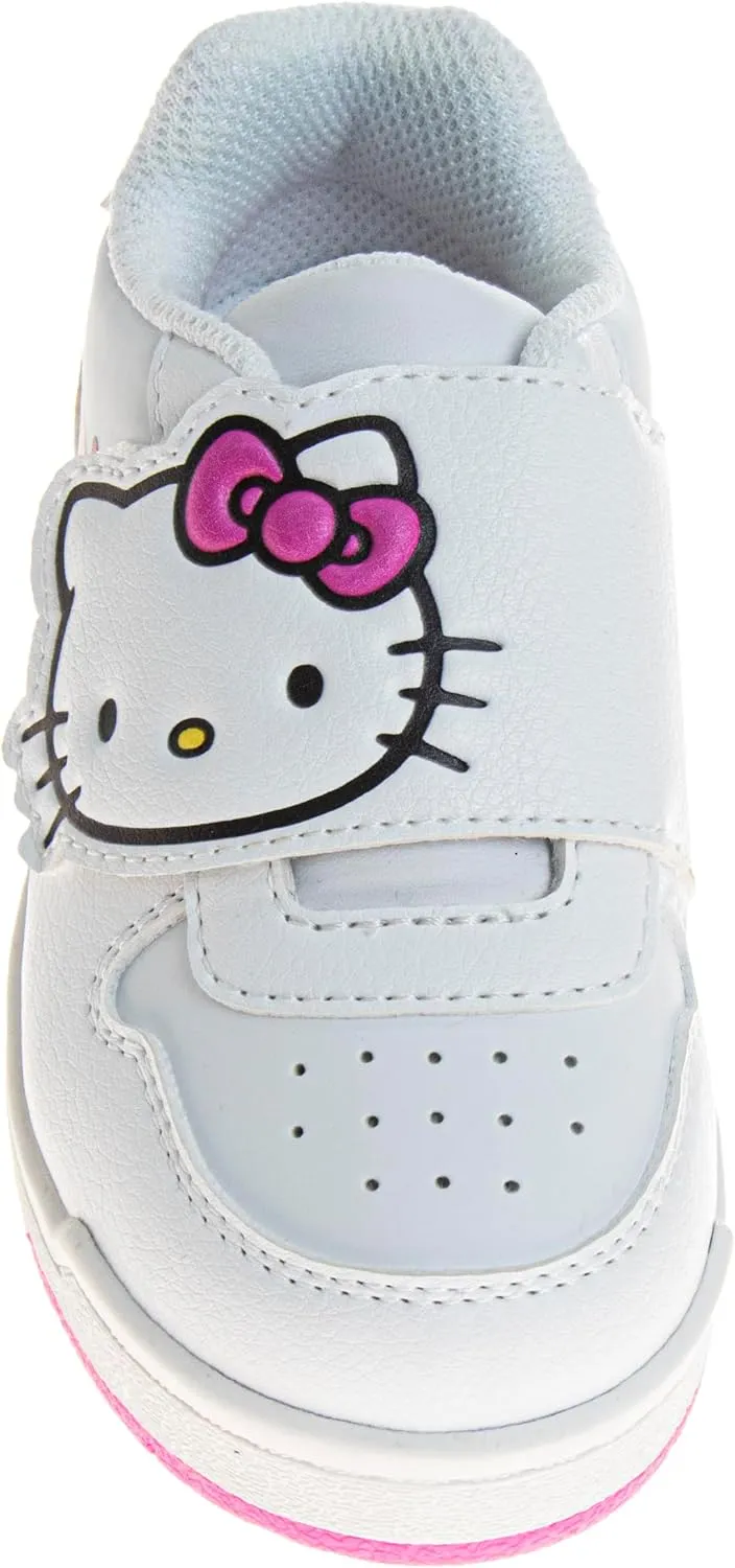 Sanrio Hello Kitty Sneakers for Girls - Kids Lightweight Athletic Breathable Casual Shoes (Toddler - Little Kid)
