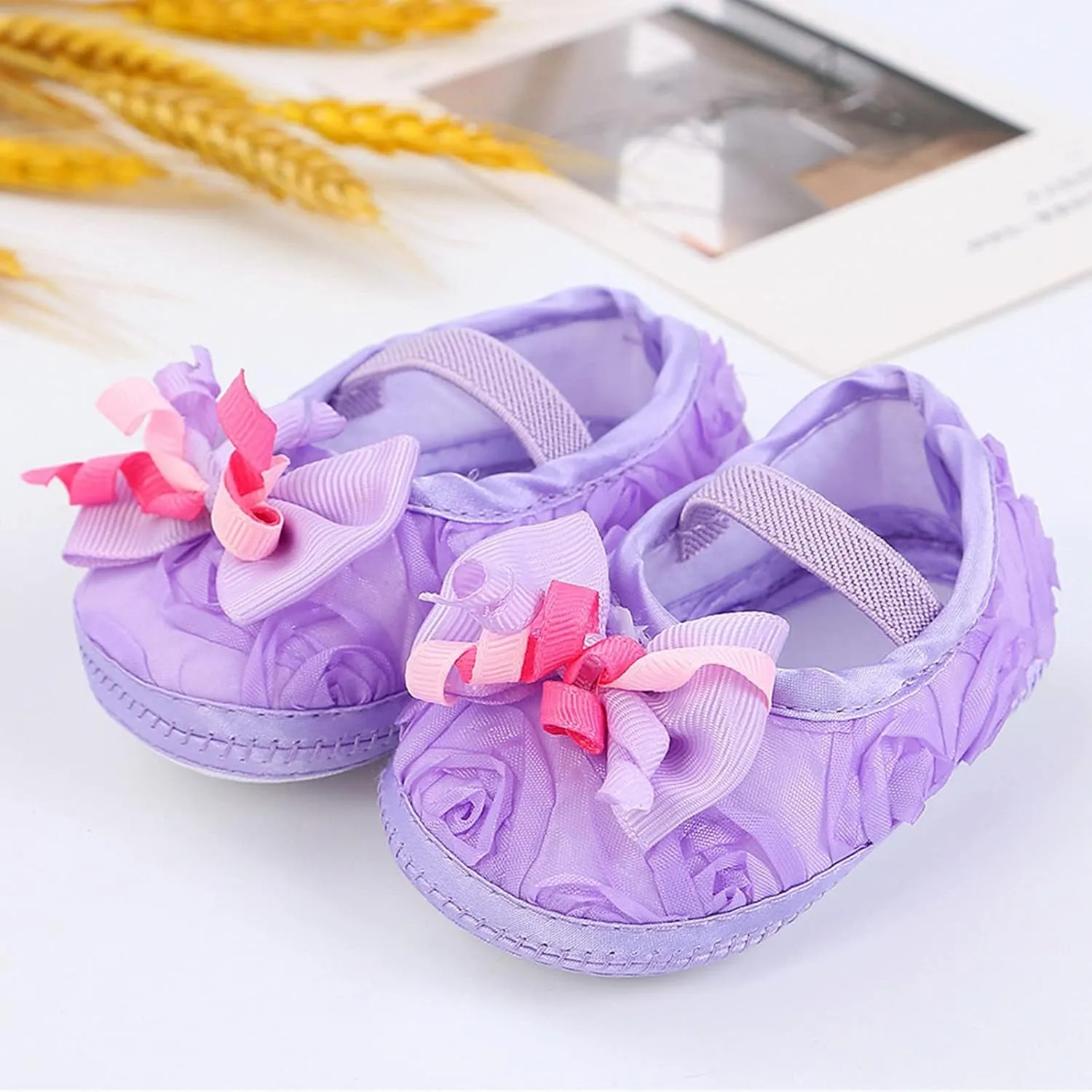 sfdgfhyf Children Round Toe Sneakers Baby Shoes Fashion Soft Sole Toddler Shoes Pearl Dress Flower Shoes Toddler Shoes