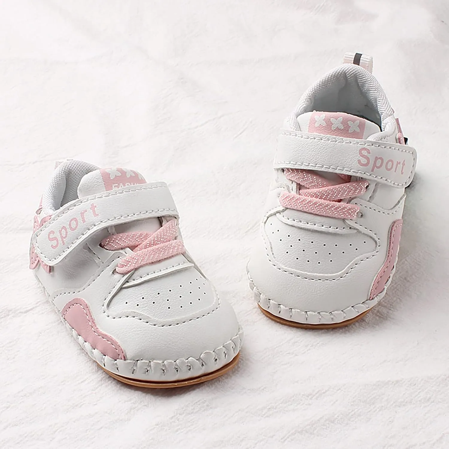 sfdgfhyf Little Kid Soft Sole Shoes Children Baby Toddler Shoes Non Slip Sport Shoes Rubber Sole Outdoor Toddler Walking