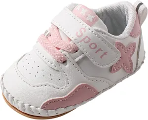 sfdgfhyf Little Kid Soft Sole Shoes Children Baby Toddler Shoes Non Slip Sport Shoes Rubber Sole Outdoor Toddler Walking