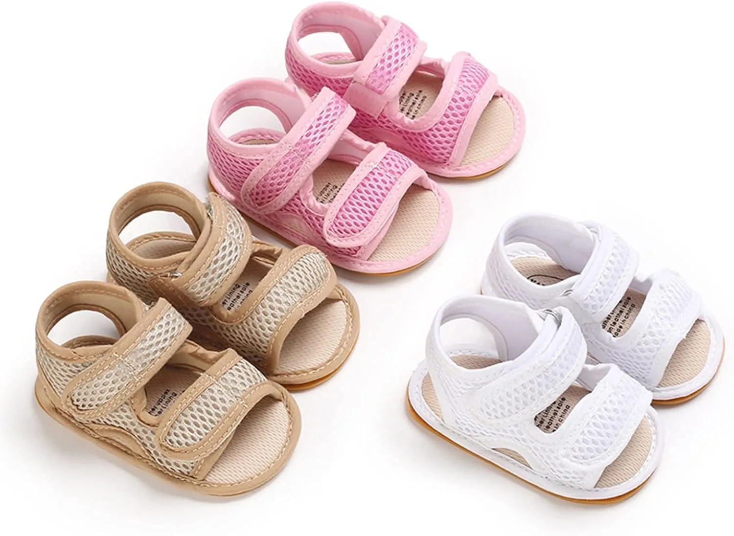 sfdgfhyf Toddler Fashion Sneakers Baby Shoes Fashion Soft Sole Toddler Shoes Breathable Hollow Baby Sandals for 0 to