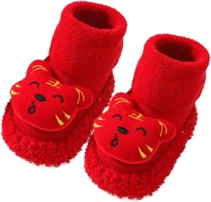 Shoes Children Winter Boots Floor Thickened in Autumn and Winter Children Dispensing Baby Shoes Soft Sole Sneakers