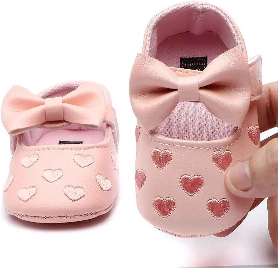 Shoes for Kids,Toddler Walk Baby Cute Leather Kid Princess First Shoes Toddler Bow Girls Soft Baby Shoes Cute Shoes