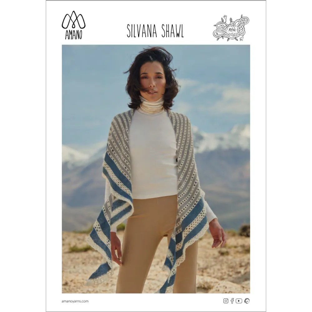Silvana Shawl Knitting Pattern