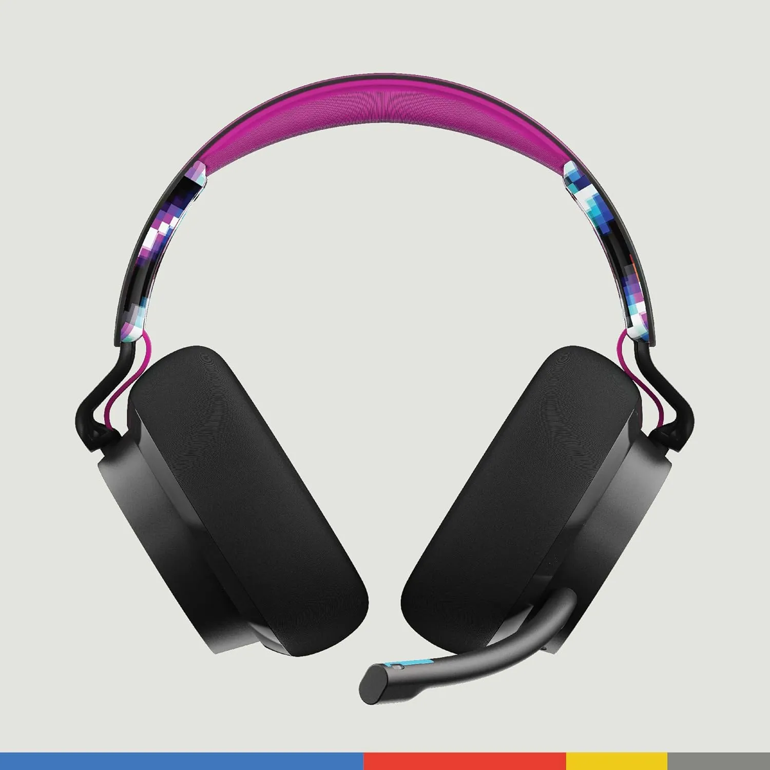 Skullcandy SLYR Pro Multi-Platform Over-Ear Wired Gaming Headset, Enhanced Sound Perception, AI Microphone, Works with Xbox Playstation and PC - Black Digi-Hype