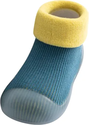 Slippers for Teen Boys Girls Socks Slipper Soft Baby Boys Rubber Shoes Sole Solid Children's Slippers for Boys