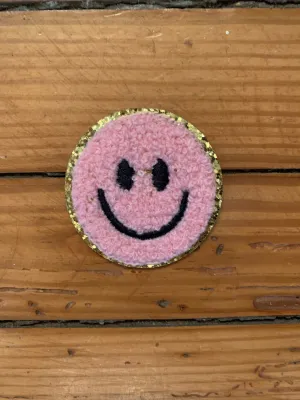 Smiley Face Stick on Appliqué