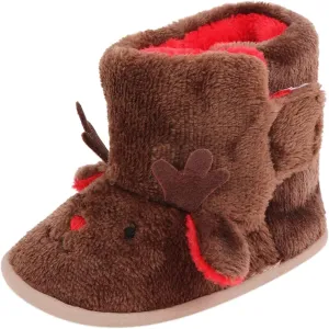 Sock Shoes Warm Winter Baby Shoes Deer Shape Christmas Baby Shoes Baby Soft Sole Toddler Shoes Walking Shoes for Babies