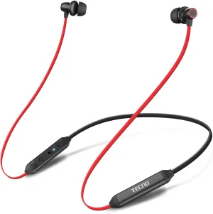 Tecno Wireless Bluetooth Headphones, Bluetooth Earbuds Neckband with Microphone, Bluetooth 5.0, for Sports, B1 SE