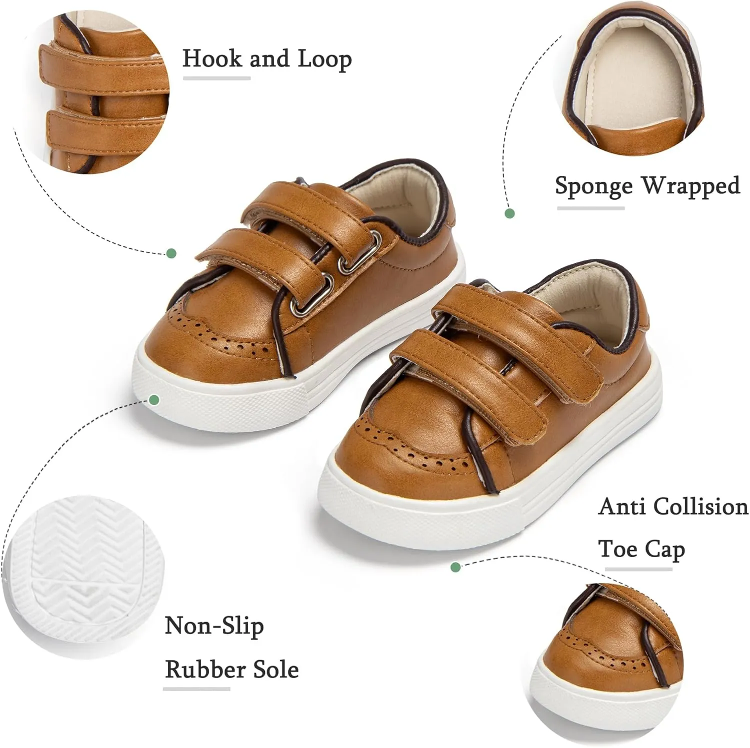 THEE BRON Girls' Casual Sneakers Lightweight Athletic Shoes for Running Play Ages 3-12