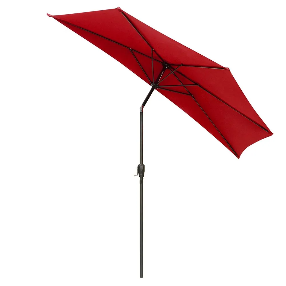 TheLAShop 10 ft Patio Half Umbrella Off The Wall Tilt