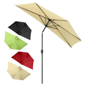 TheLAShop 10 ft Patio Half Umbrella Off The Wall Tilt