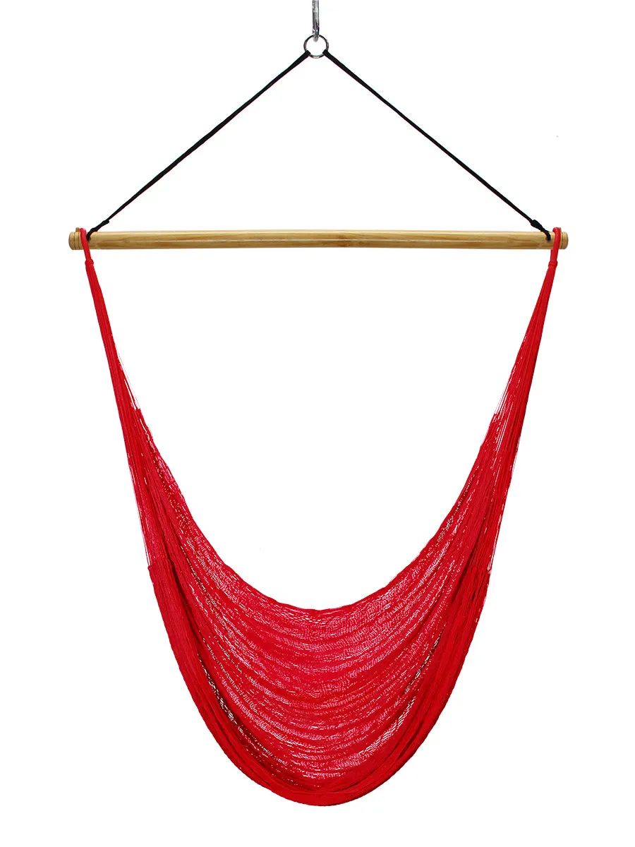 Thin Hangout Chair - Ruby Red