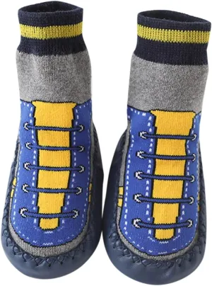 Toddler Autumn Winter Non-Slip Shoes Boys Girls Floor Sports Socks Shoes Flat Sole Non Baby Slippers Shoes Boys Shoes