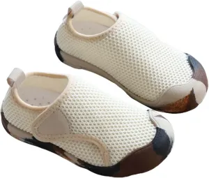 Toddler Baby Boy Girl Shoes Breathable Shoes Baotou Sneakers Mesh Baby Soft Sole Fashion Unisex Light up Shoes