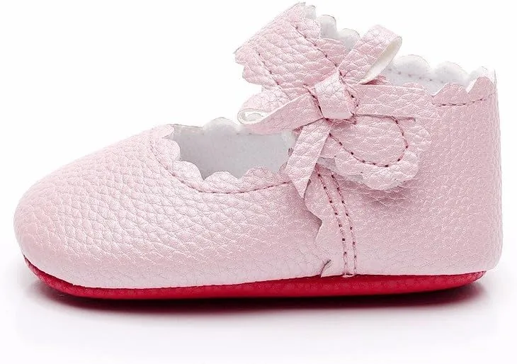 Toddler Baby Shoes Girl Boy Baby Toddler Newborn Girls Boys Soft Sole Bowknot Shoes Canvas Denim Shoes