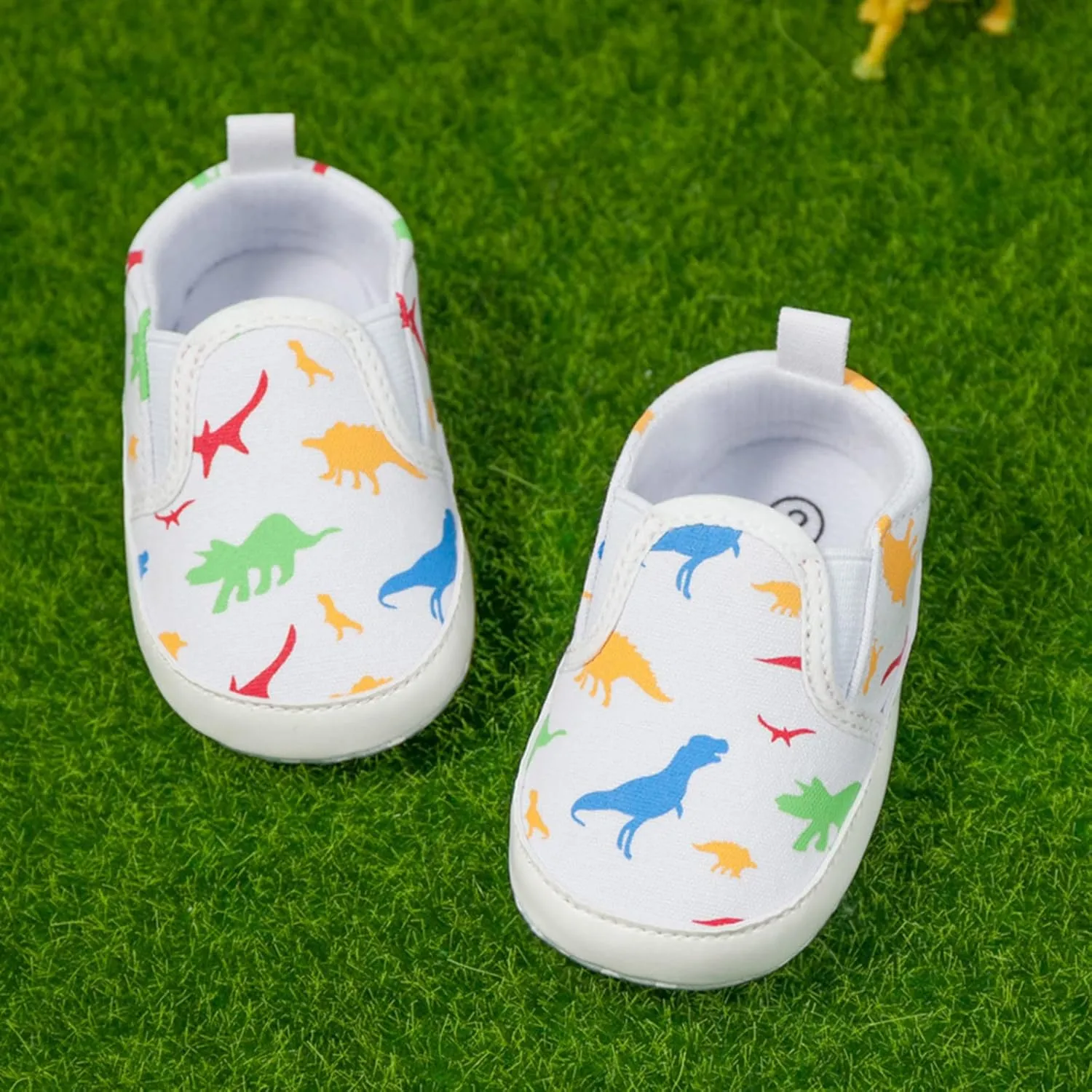 Toddler Baby Shoes Girl Boy Toddler Shoes Printed Dinosaur and Infants Kids Baby Shoes 6-24 Months