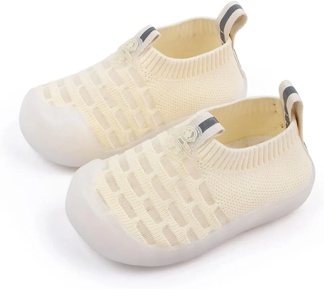 Toddler Baby Sneakers Girls Leisure Shoes Mesh Shoes Breathable Soft Sole Sport Shoes Socks Shoes Boy Solid Tied Shoes