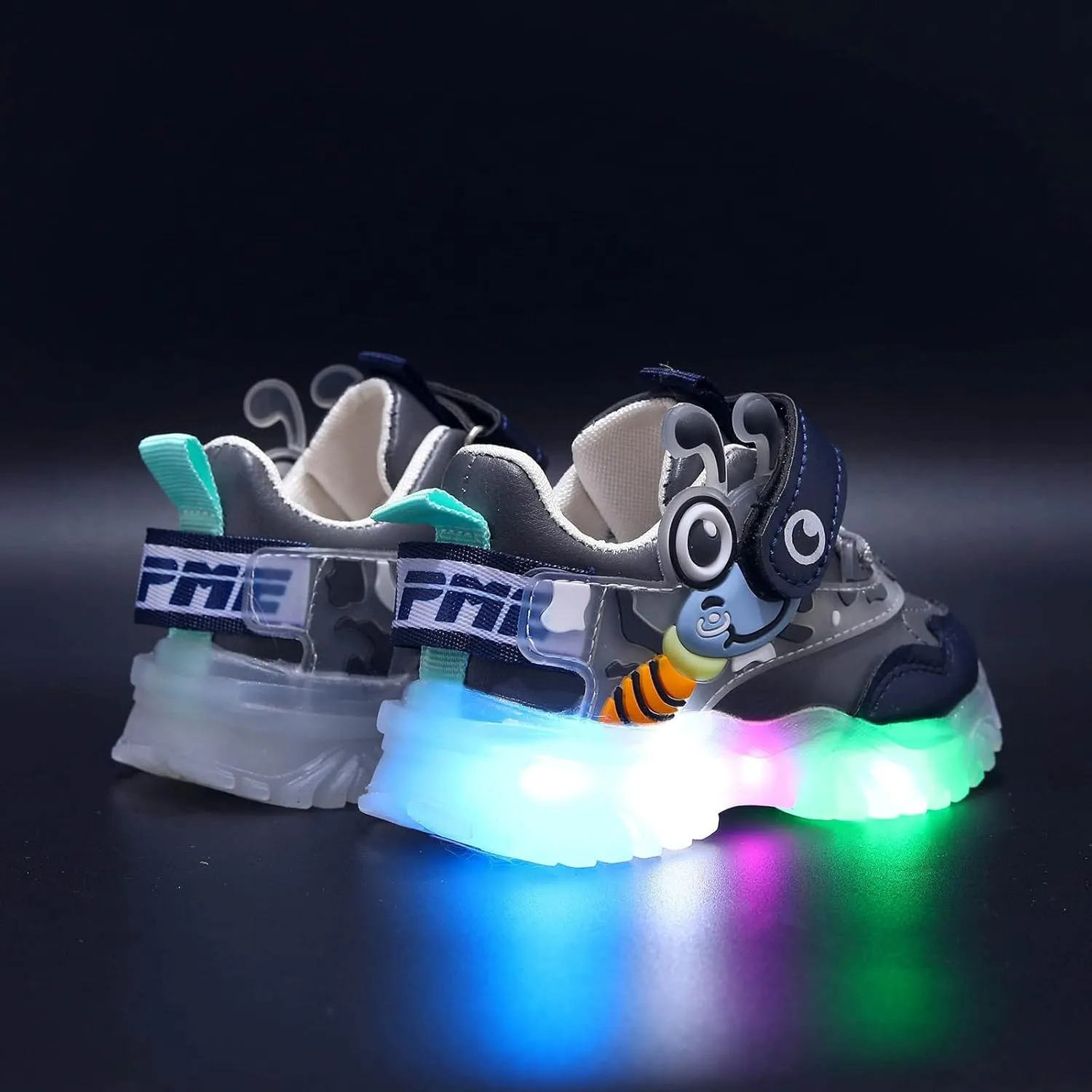 Toddler Cute Shoes Light Up Shoes for Girls Toddler Led Walking Shoes Girls Kids Children Baby Flat Bottom Sneakers