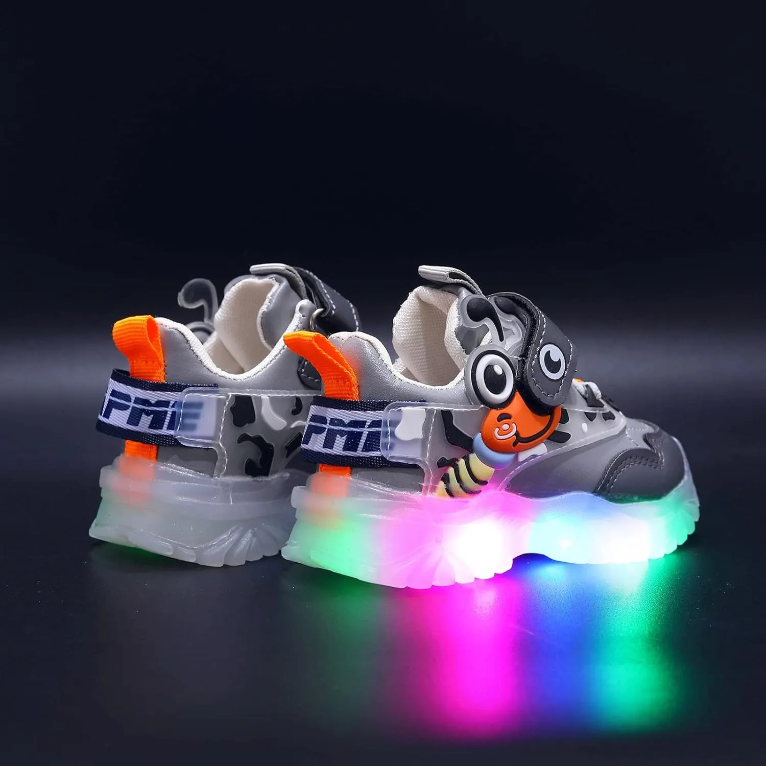 Toddler Cute Shoes Light Up Shoes for Girls Toddler Led Walking Shoes Girls Kids Children Baby Flat Bottom Sneakers