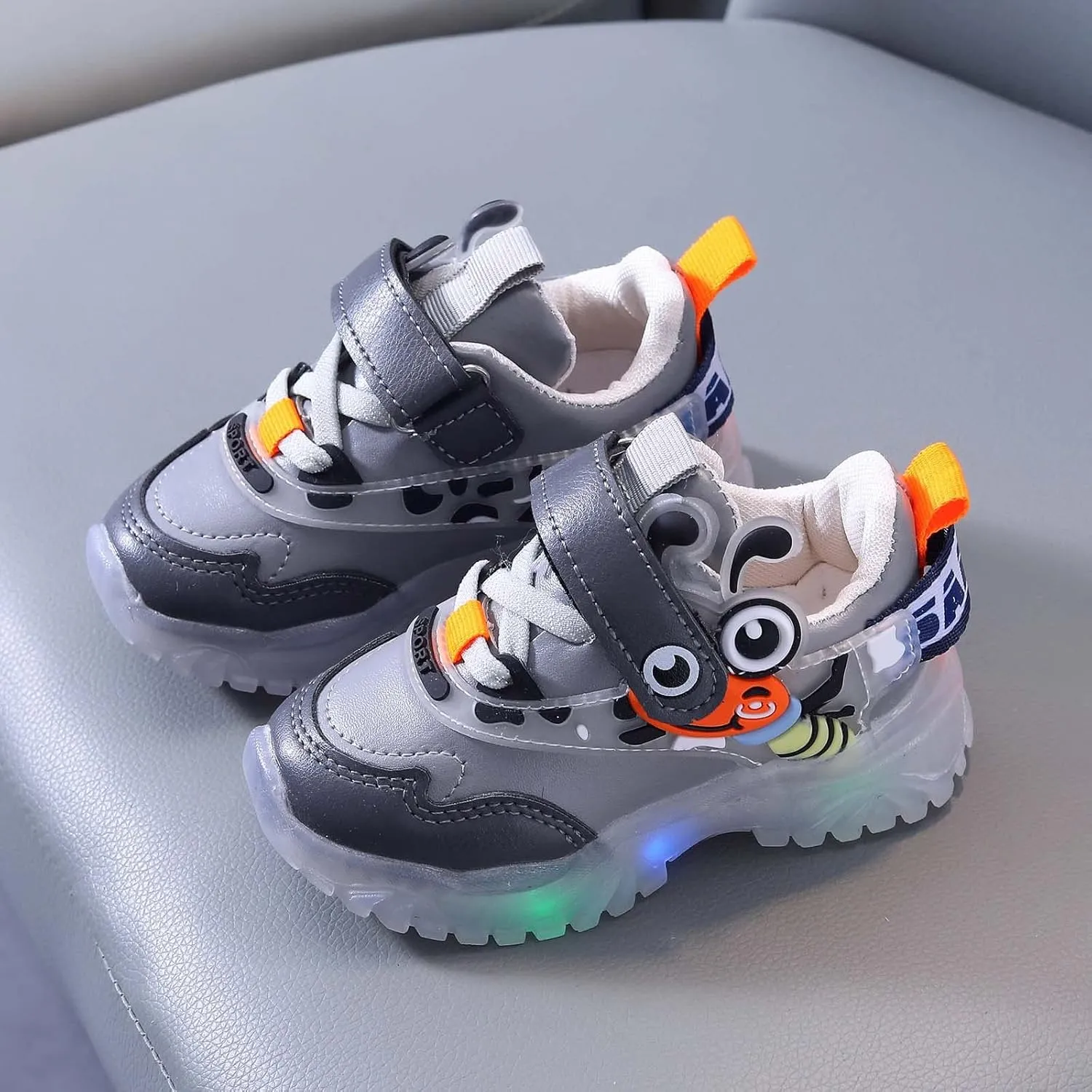 Toddler Cute Shoes Light Up Shoes for Girls Toddler Led Walking Shoes Girls Kids Children Baby Flat Bottom Sneakers