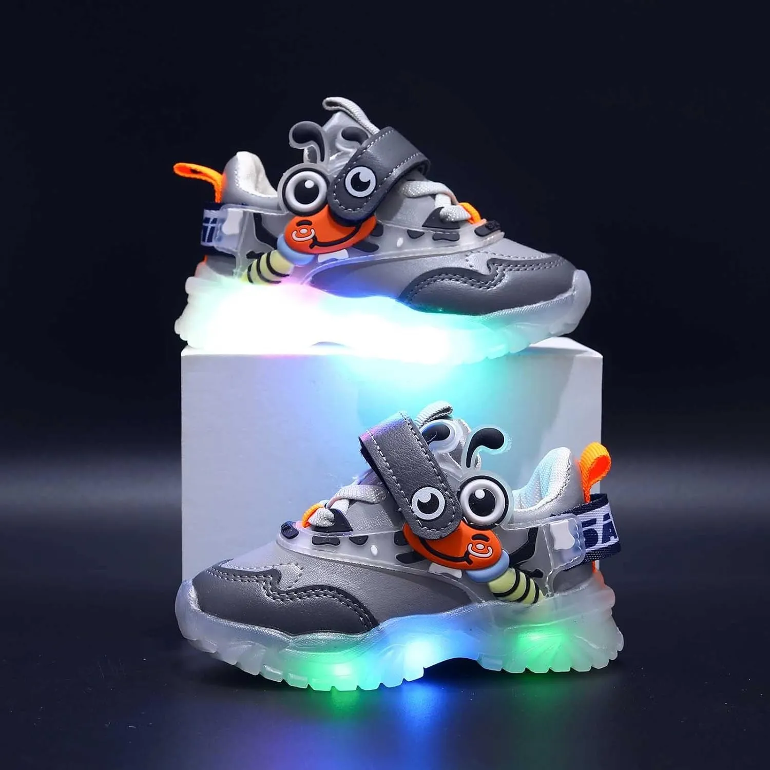 Toddler Cute Shoes Light Up Shoes for Girls Toddler Led Walking Shoes Girls Kids Children Baby Flat Bottom Sneakers