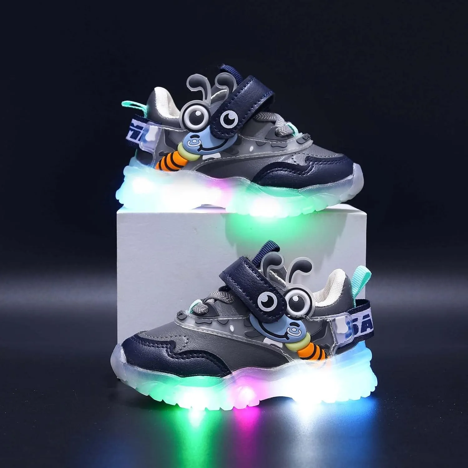 Toddler Cute Shoes Light Up Shoes for Girls Toddler Led Walking Shoes Girls Kids Children Baby Flat Bottom Sneakers