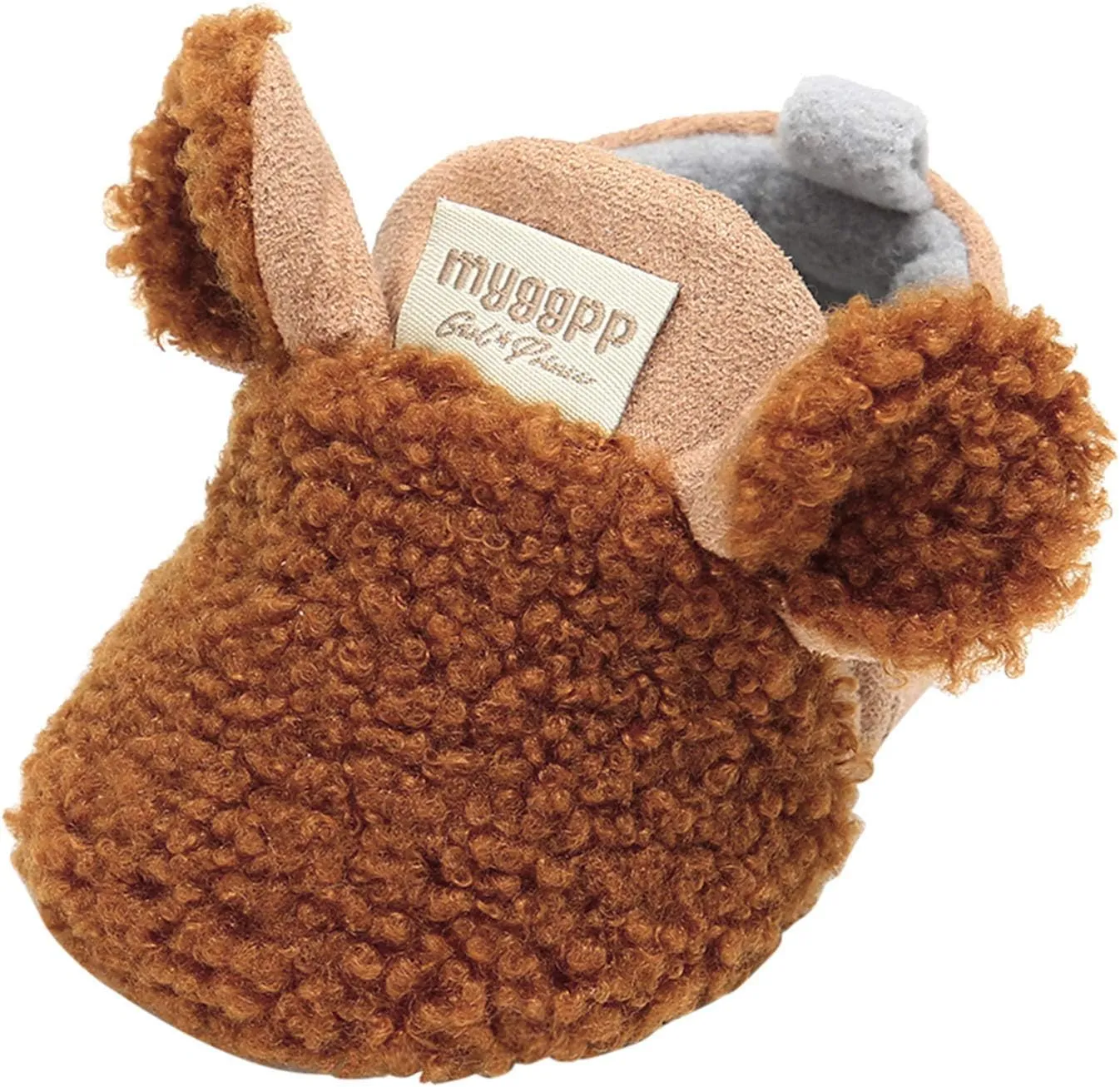 Toddler Cute Slippers Baby Warm Winter Cute Cartoon Animal Shape Shoes 0 to 18 Months Children Soft Sole Slippers