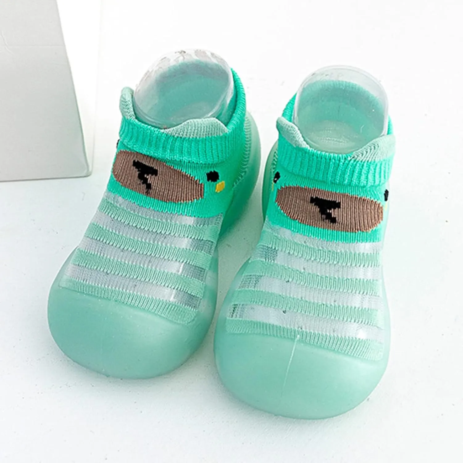 Toddler Sock Shoes,Infant Boys Girls Animal Prints Cartoon Socks Shoes Mesh The Floor Socks Non Slip Prewalker Shoes